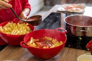 Preparazione Pasta al forno di nonna Giovina - Fase 2