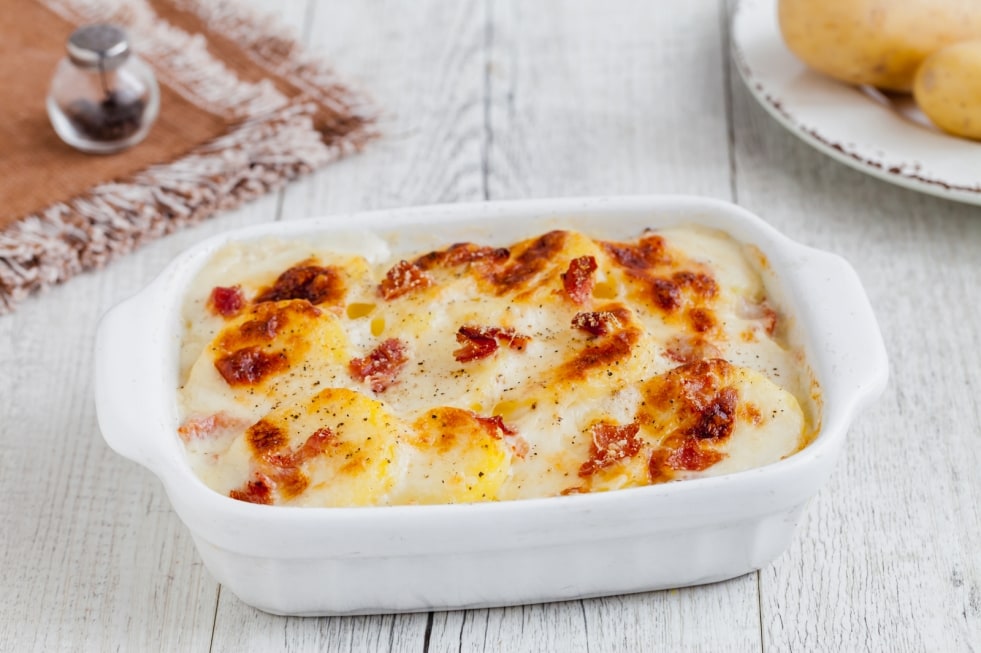 Patate gratinate ricetta