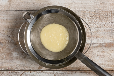 Preparazione Risotto ai gamberi e gin - Fase 6 Preparazione Risotto ai gamberi e gin - Fase 6