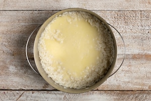 Preparazione Risotto ai gamberi e gin - Fase 6