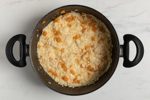 Preparazione Risotto zucca e taleggio - Fase 3