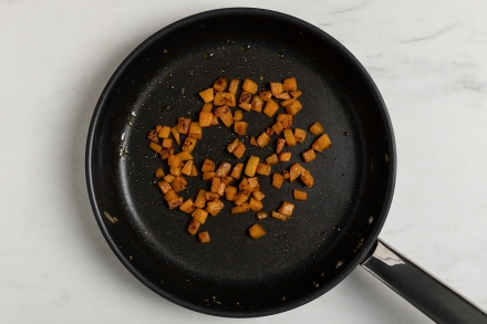 Preparazione Risotto zucca e taleggio - Fase 4 Preparazione Risotto zucca e taleggio - Fase 4
