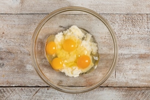 Preparazione Tortelli fritti di Natale - Fase 1
