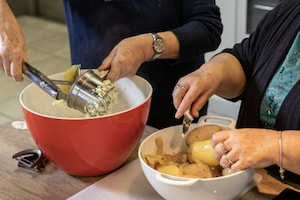 Preparazione Zeppole calabresi di nonna Mimma - Fase 1