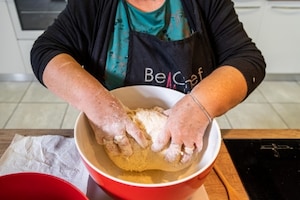 Preparazione Zeppole calabresi di nonna Mimma - Fase 1