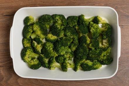Preparazione Broccoli gratinati - Fase 1 Preparazione Broccoli gratinati - Fase 1
