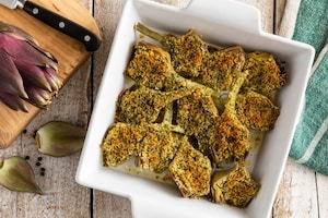 Preparazione Carciofi al forno - Fase 4