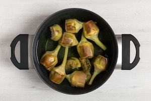 Preparazione Carciofi al forno - Fase 2