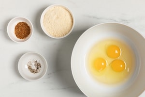 Preparazione Frittata di cicoria al forno - Fase 1