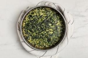 Preparazione Frittata di cicoria al forno - Fase 3