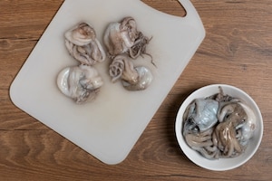 Preparazione Moscardini alla Luciana - Fase 1