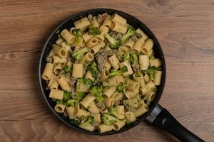 Preparazione Pasta con broccoli e salsiccia - Fase 3