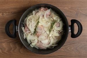Preparazione Pollo e patate al forno - Fase 1