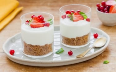 Cheesecake veloce con ricotta