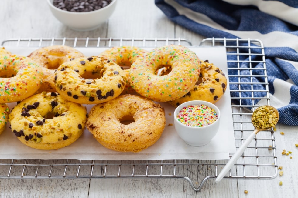 Donuts veloci al forno ricetta