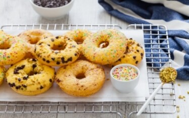 Donuts veloci al forno