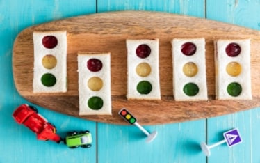 Pane e marmellata al semaforo