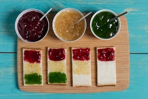 Preparazione Pane e marmellata al semaforo - Fase 2