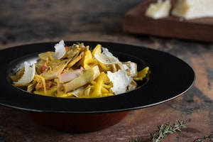 Preparazione Pasta con carciofi e pancetta - Fase 3