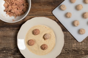 Preparazione Polpettine all'arancia - Fase 3