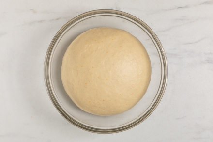 Preparazione Schiacciata alla fiorentina - Fase 2 Preparazione Schiacciata alla fiorentina - Fase 2