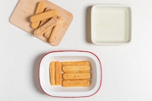 Preparazione Tiramisù di pere e cioccolato - Fase 2