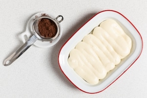 Preparazione Tiramisù di pere e cioccolato - Fase 3