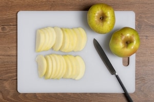 Preparazione Torta di pasta sfoglia alle mele  - Fase 1