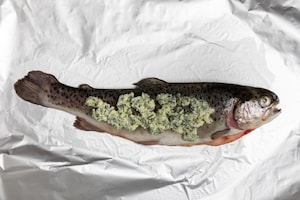 Preparazione Trota al cartoccio - Fase 2