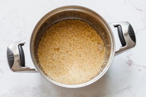 Preparazione Cestini di insalata di Lusia IGP con bulgur, carote e noci pecan  - Fase 1