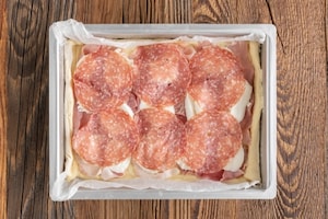 Preparazione Focaccia farcita - Fase 2