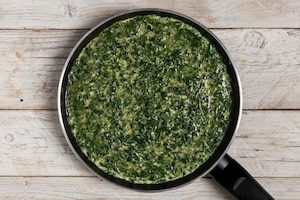 Preparazione Frittata di spinaci - Fase 4