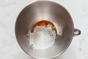 Preparazione Tiramisù pan di stelle - Fase 1