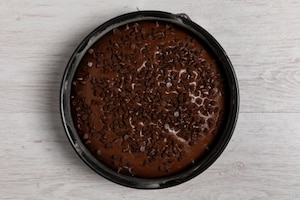 Preparazione Torta al cioccolato senza uova - Fase 3