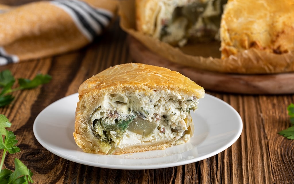 Torta di carciofi