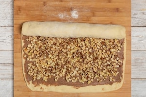 Preparazione Apple rolls di mele con cannella e noci pecan - Fase 5