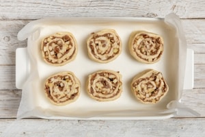 Preparazione Apple rolls di mele con cannella e noci pecan - Fase 6