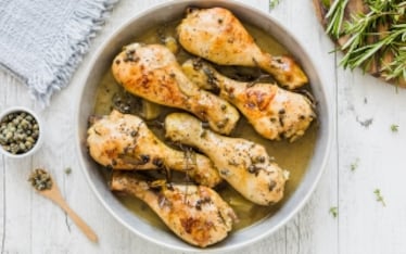 Cosce di pollo al forno