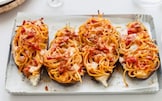Melanzane ripiene di pasta