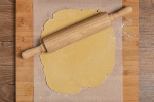 Preparazione Quiche di mele, chèvre chaud e timo  - Fase 3