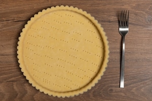 Preparazione Quiche di mele, chèvre chaud e timo  - Fase 3