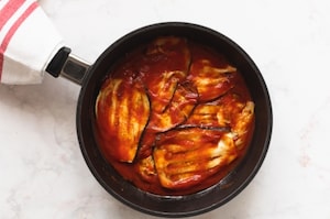 Preparazione Melanzane alla pizzaiola - Fase 3