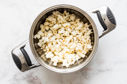 Preparazione Pop corn - Fase 3 Preparazione Pop corn - Fase 3