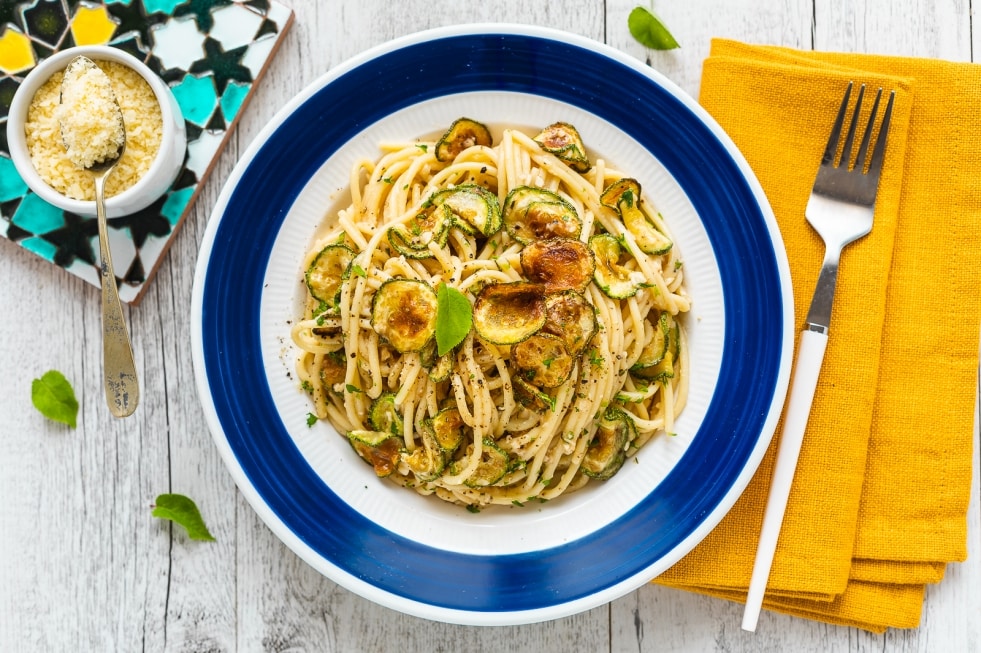 Spaghetti alla Nerano ricetta