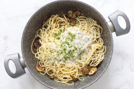 Preparazione Spaghetti alla Nerano - Fase 3