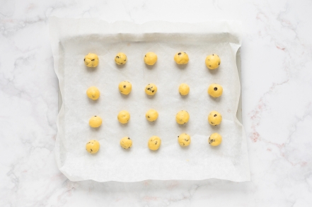 Preparazione Mini cookies da colazione - Fase 3 Preparazione Mini cookies da colazione - Fase 3