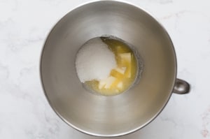 Preparazione Biscotti al limone - Fase 1