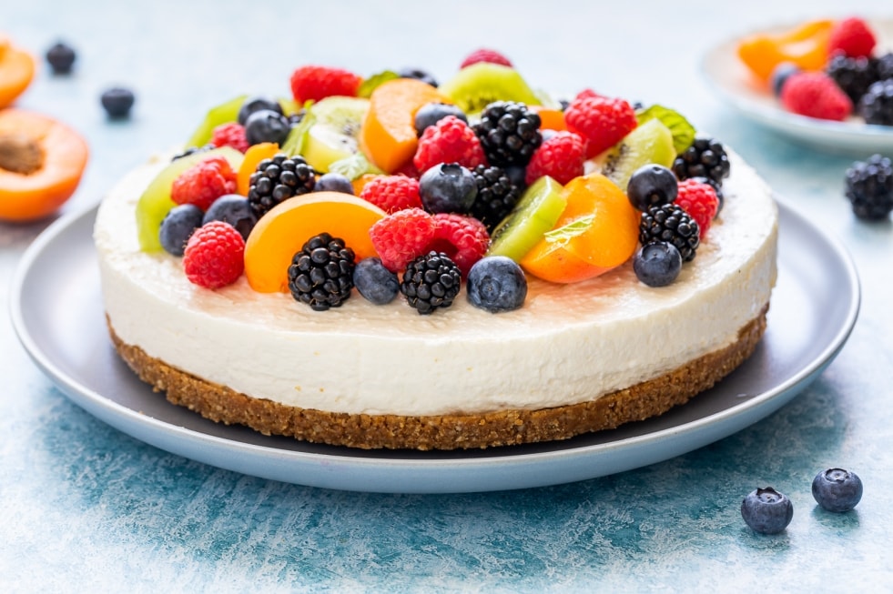 Cheesecake alla frutta ricetta