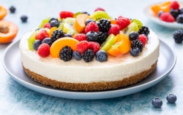 Cheesecake alla frutta
