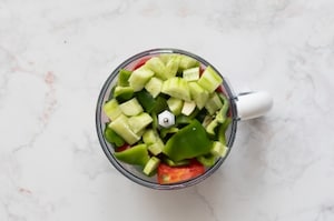 Preparazione Gazpacho - Fase 1